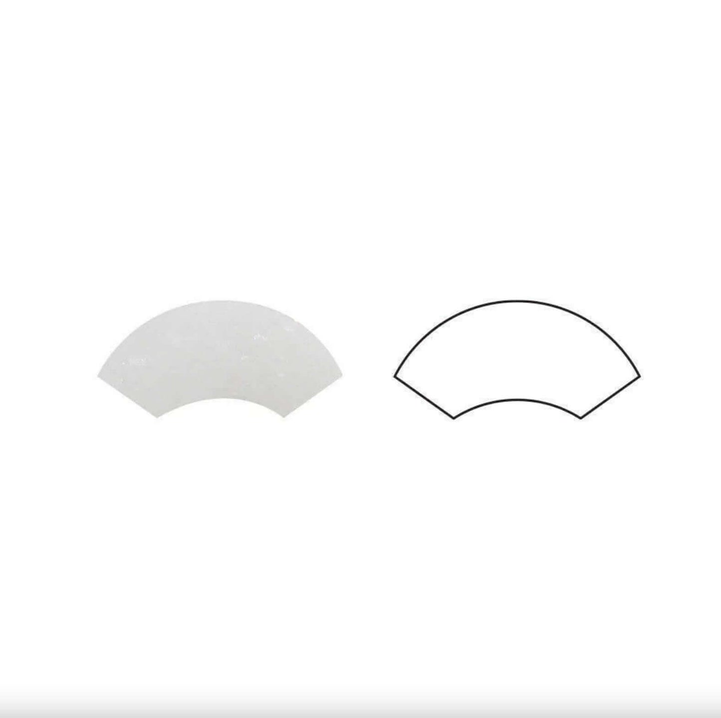 1 X 12 X 3/8 Thassos White Marble Polished Quarter - Round Trim Molding - Hey Tiles