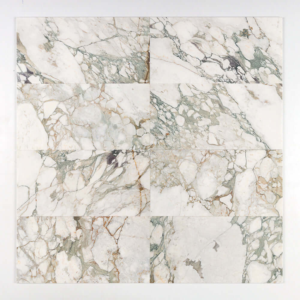12x24 Calaverde Calacatta Green Marble
