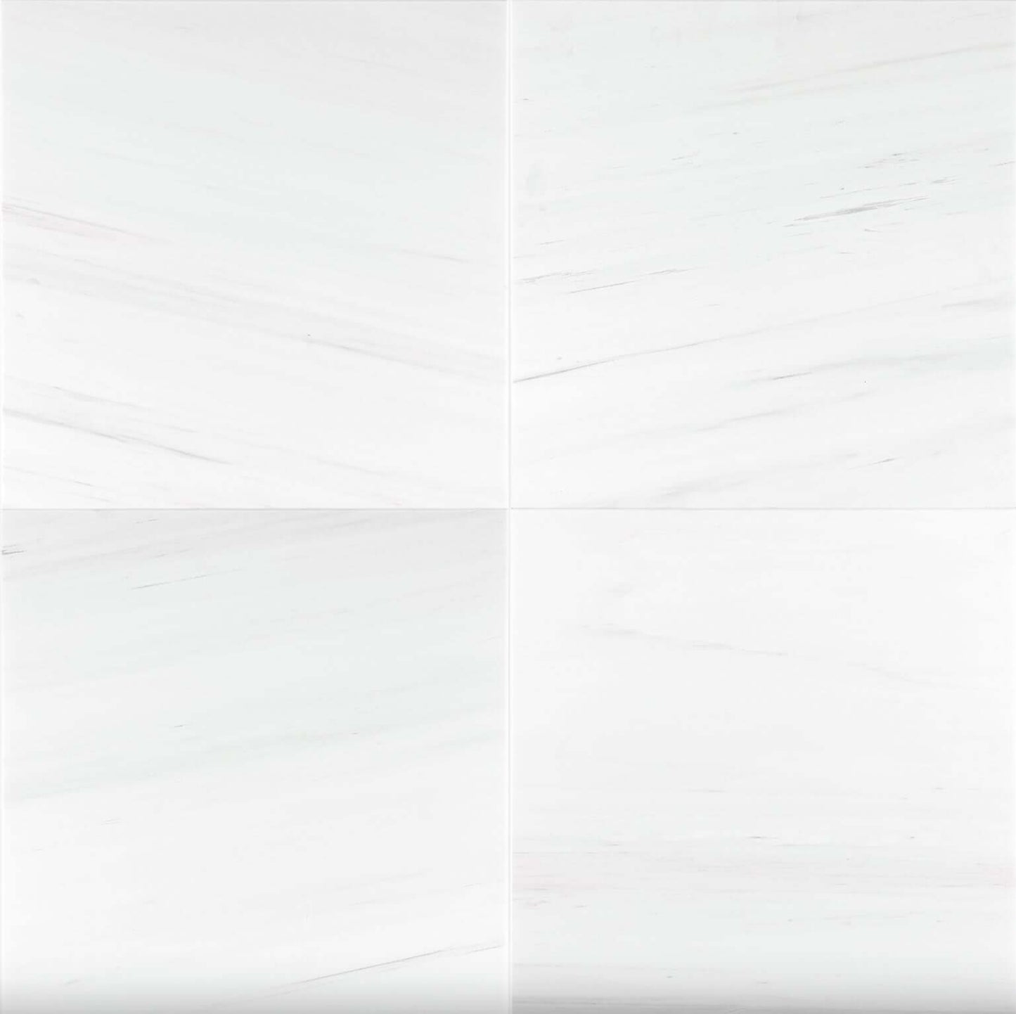 Bianco Dolomie Marble Tile 18x18