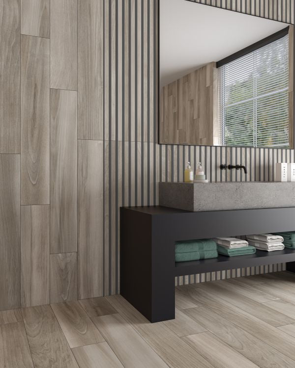 Norway Taupe 8 x 48 Matte