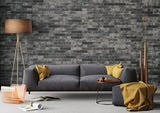 MSI Brickstone Charcoal 2X10 Brick Pattern Porcelain Tile