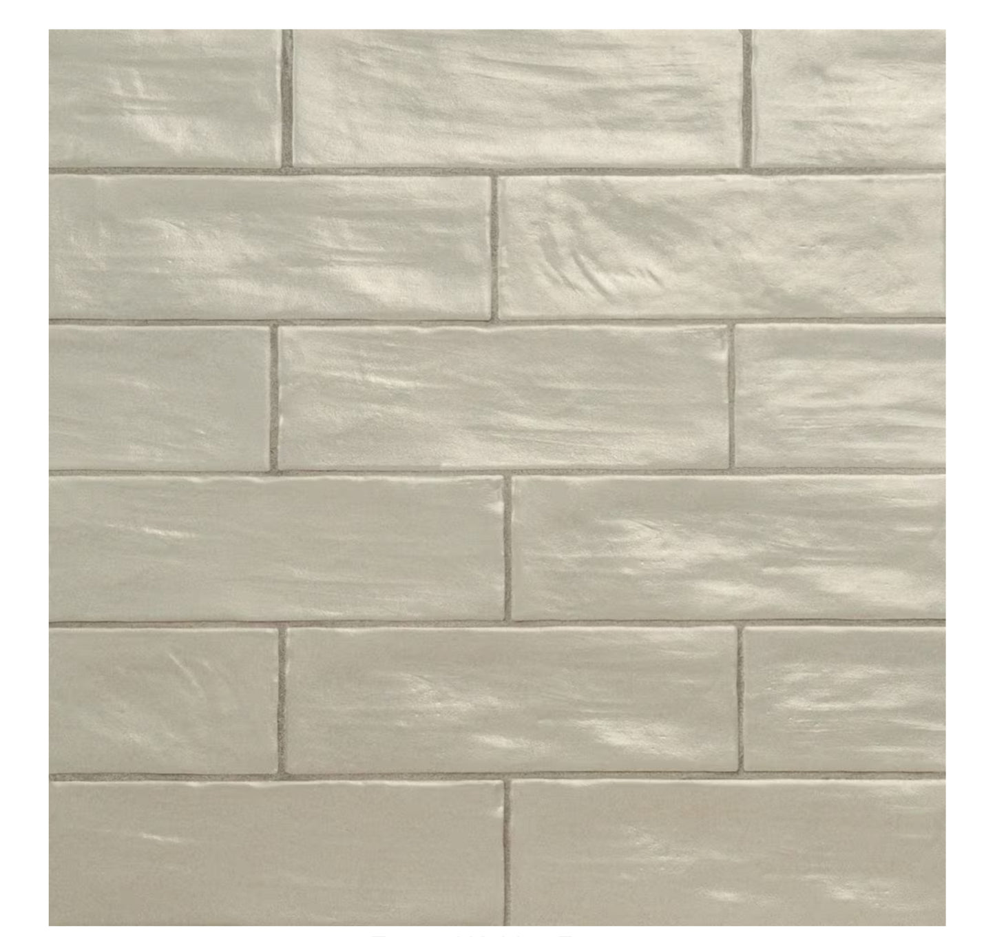 Zelyge Aloe Zest 2.5x8 Satin Ceramic Zellige Look Wall Tile