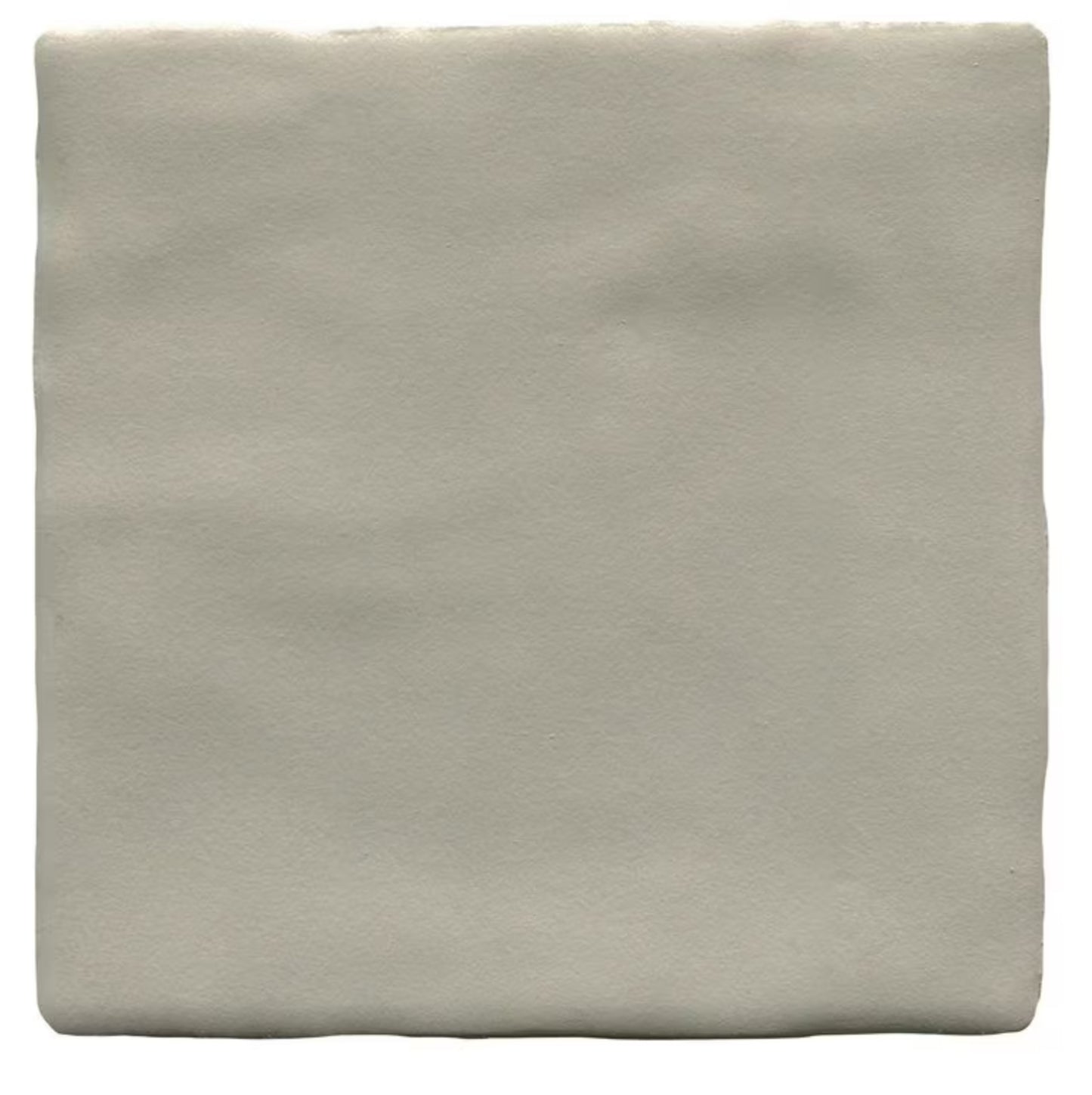 Zelyge Aloe Zest 4” x 4” Satin Ceramic Zellige Look Wall Tile