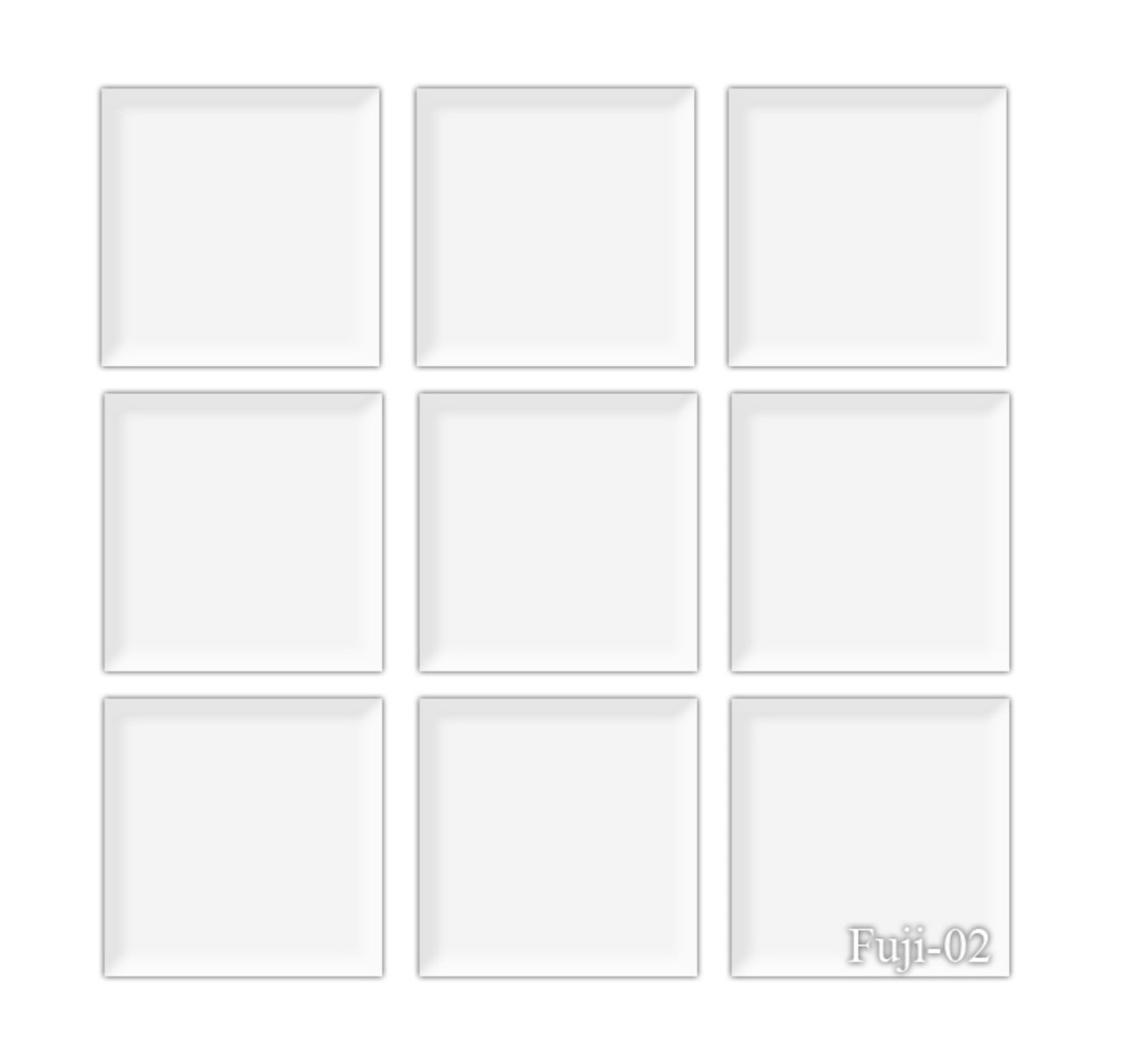 4″x4 Fuji Bone Glazed Porcelain Tile