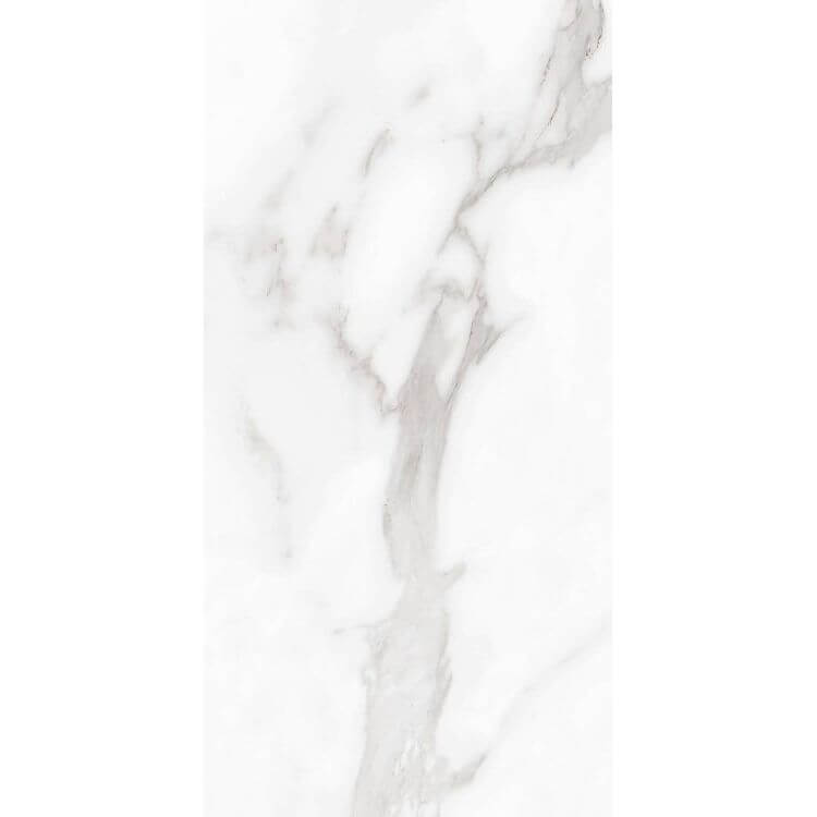 Carenza Bianca Polished 12 x 24, Wonder Porcelain - Hey Tiles