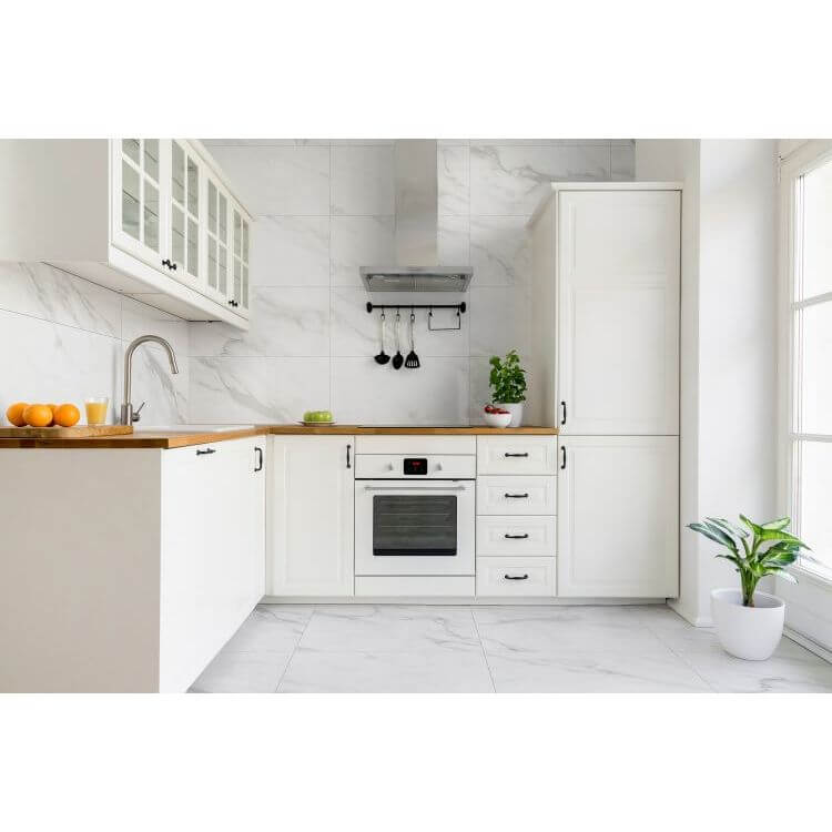 Carenza Bianca Polished 24 x 48, Wonder Porcelain - Hey Tiles