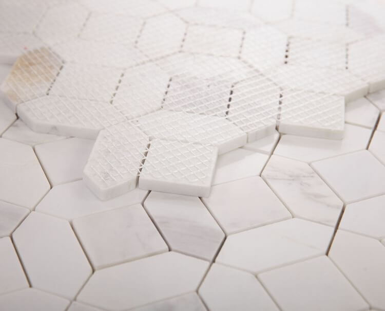 Eclipse White 12 x 12 - Hey Tiles