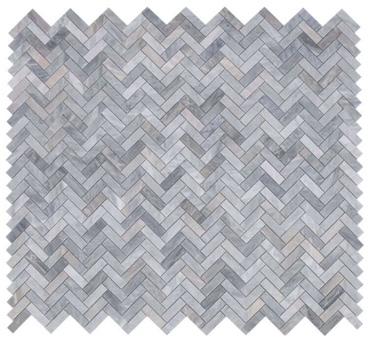 Herringbone Italian Grey 11 x 12.5 - Hey Tiles