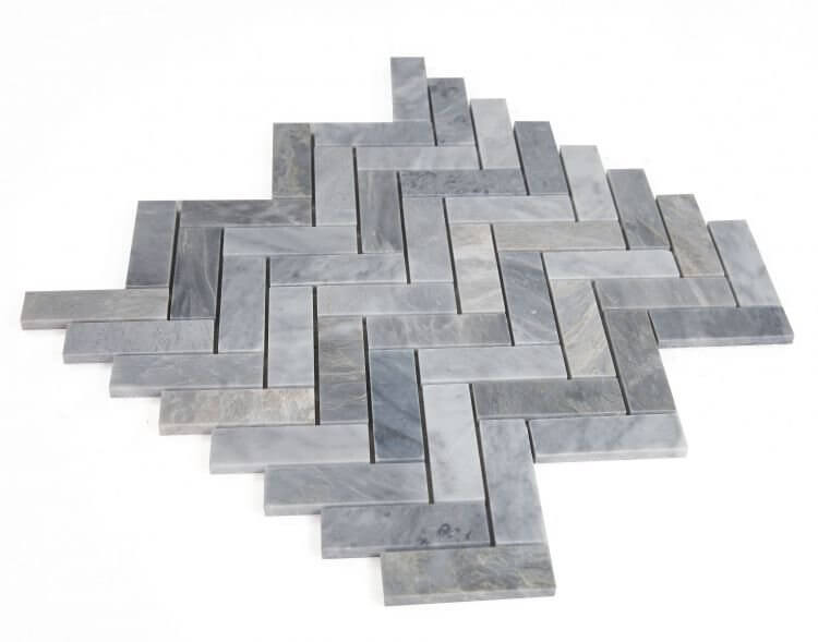 Herringbone Italian Grey 11 x 12.5 - Hey Tiles