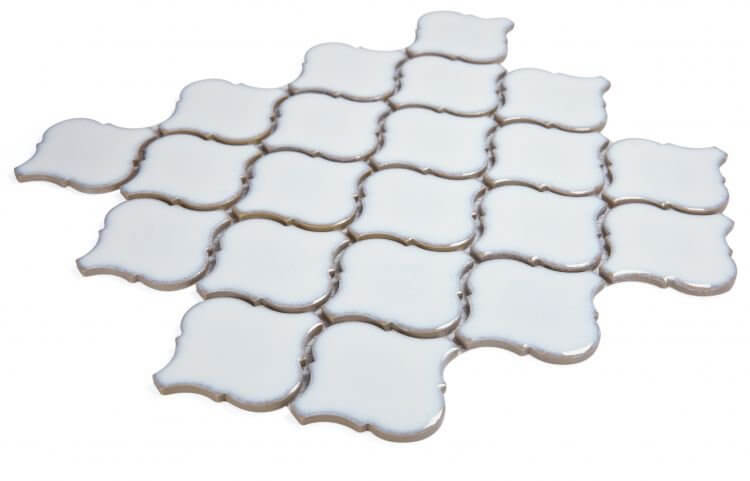 Hulu Fancy White 10.75 x 11.25 - Hey Tiles