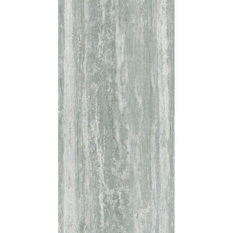 I - Travertini Grey Glossy 24 x 48 - Hey Tiles
