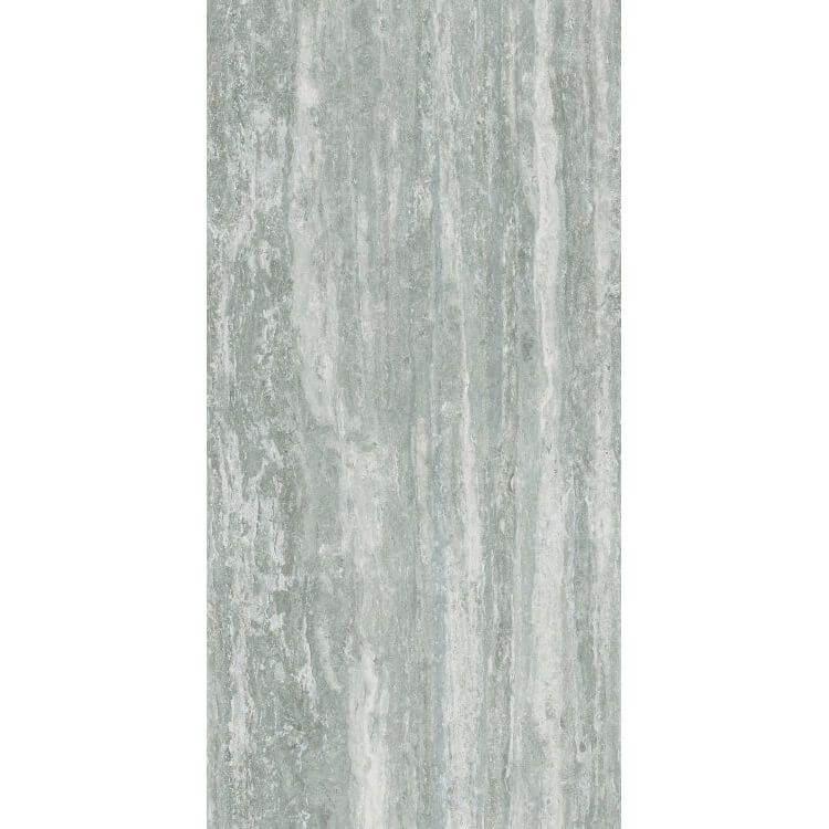 I - Travertini Grey Glossy 24 x 48 - Hey Tiles