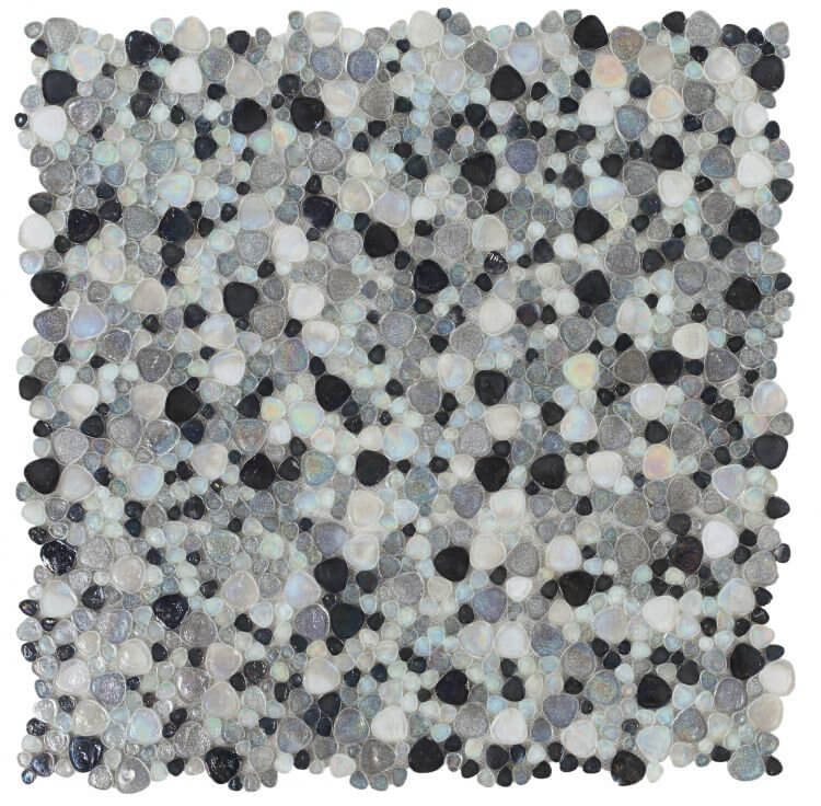 Inari Grey Pebble 12 x 12 - Hey Tiles