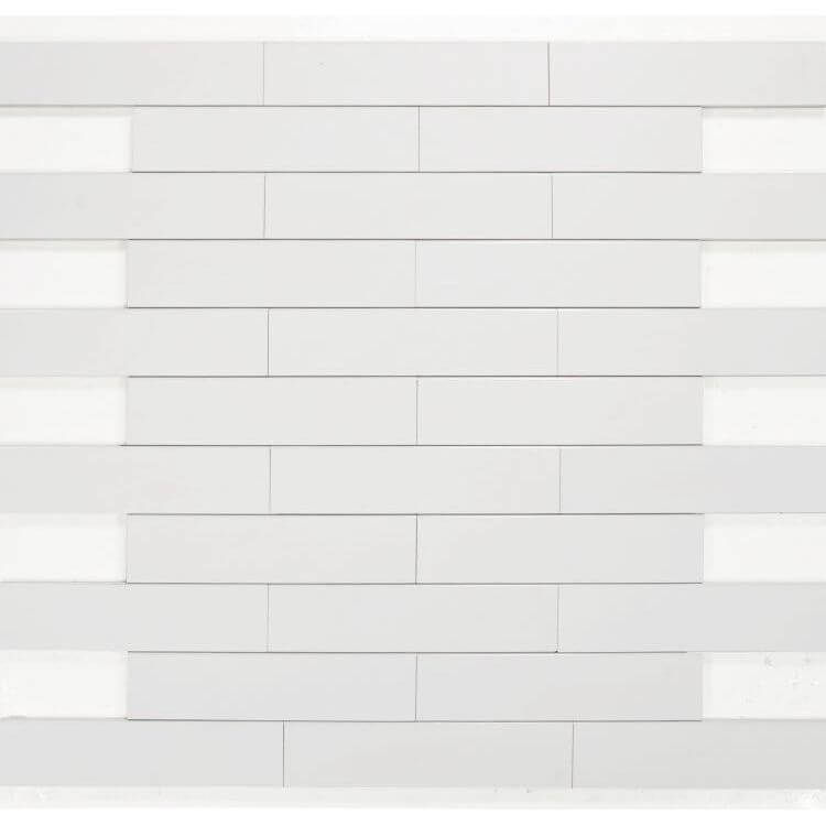 Malaysia Roy White Polished Bullnose 3 x 12 - Hey Tiles