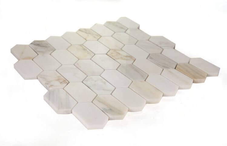 Montage Calacatta Gold Honed 12.5 x 13.25 - Hey Tiles