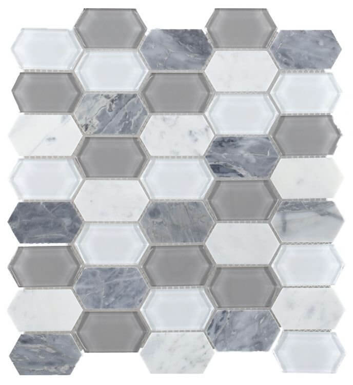 Montage Grey 12.5 x 13.25 - Hey Tiles