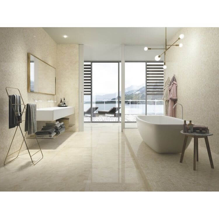 Prestigio Marfil Lucido 30 x 60 - Hey Tiles