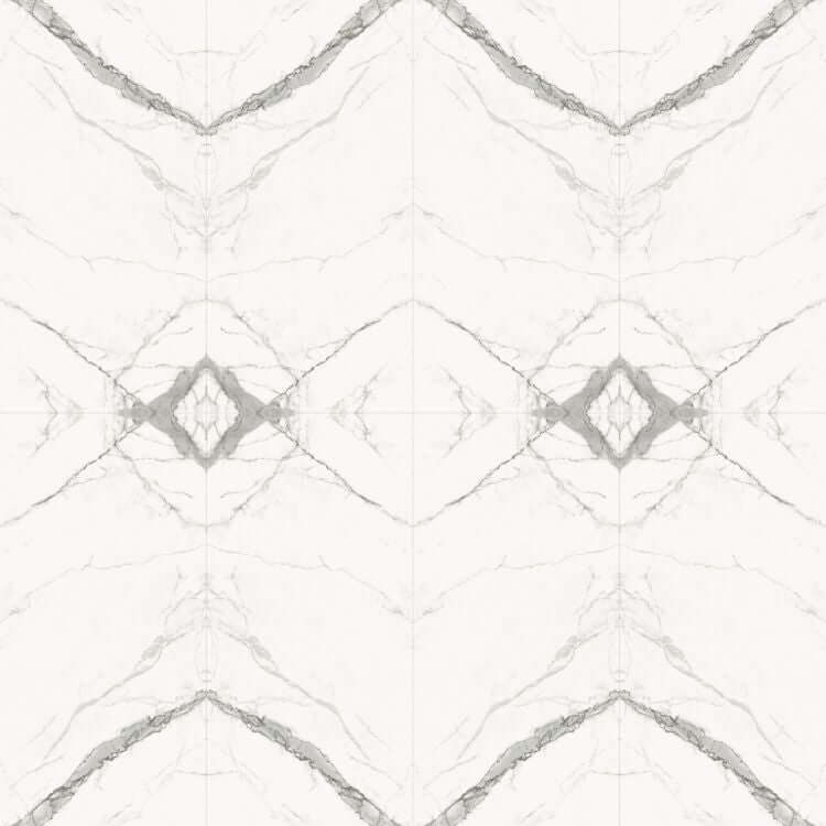Prestigio Statuario Lucido Book Match 60 x 60 - Hey Tiles