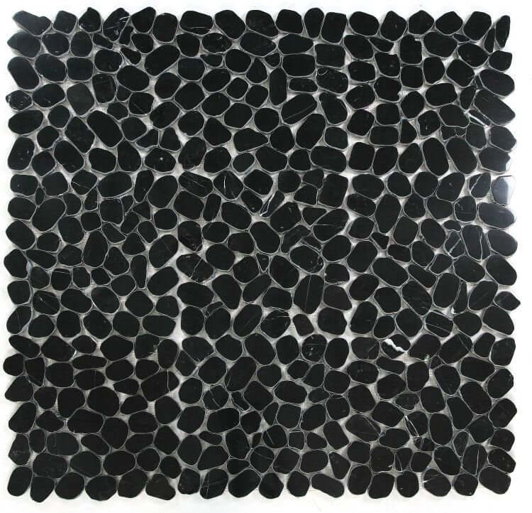 River Stone Marquina 12 x 12 - Hey Tiles
