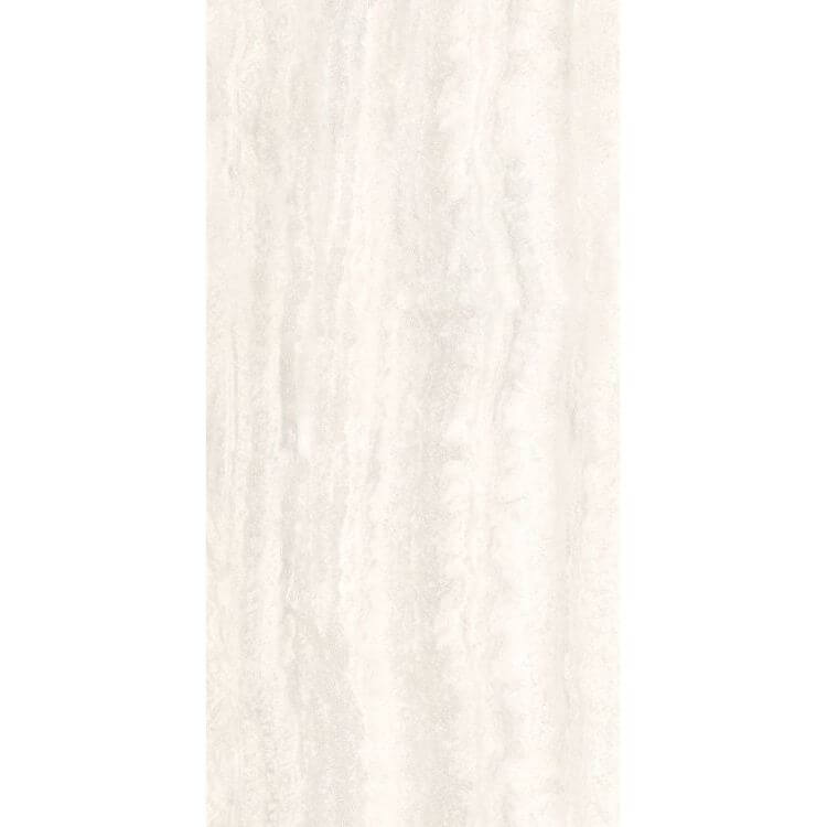 Sant'Agostino Appia Vein Cut White Polished 24 x 48 - Hey Tiles
