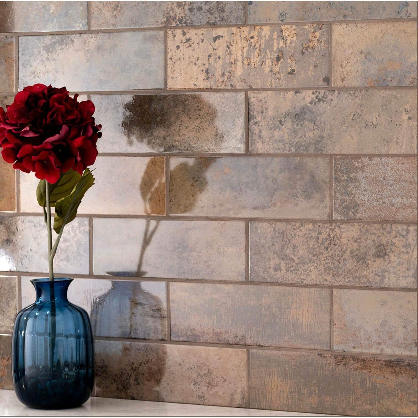 Marza Rust 4X12 Glossy Tile - Hey Tiles