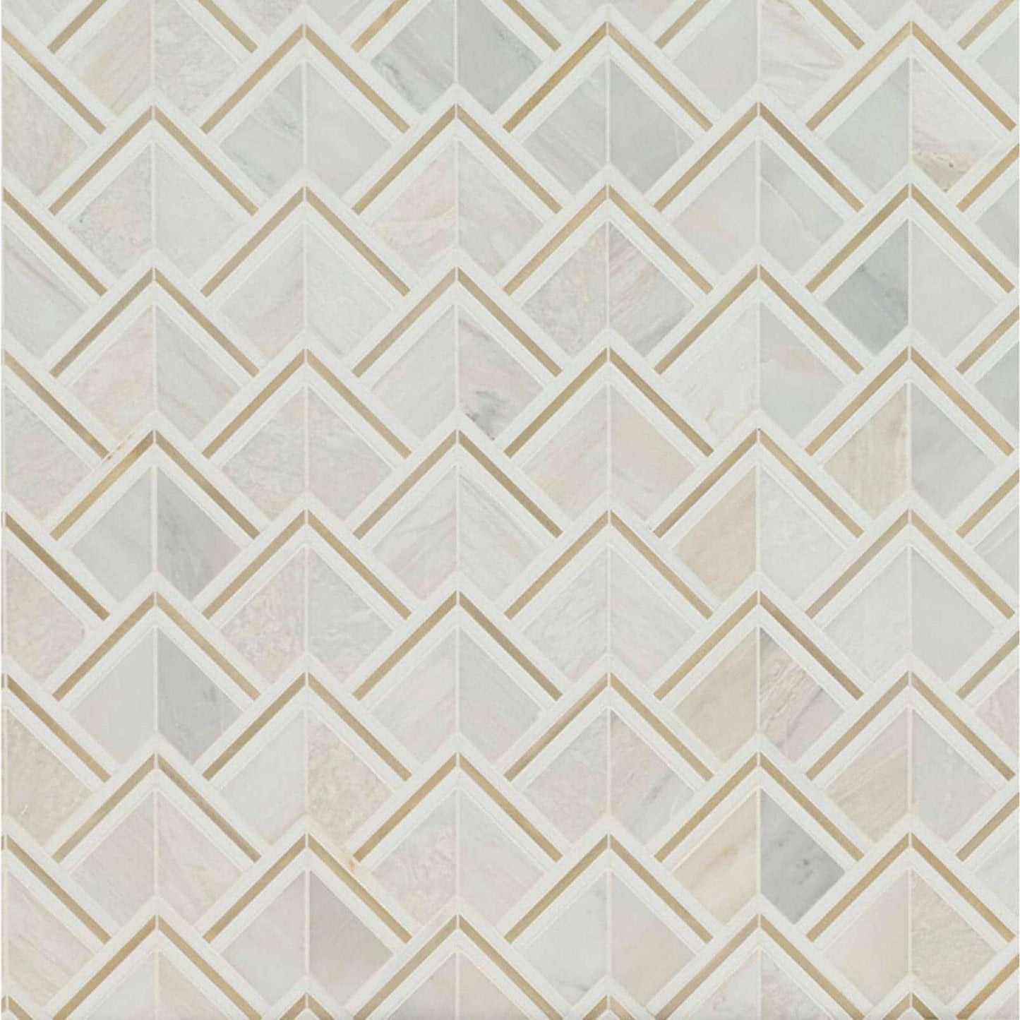 MSI Luxor Kona Gold Pattern Mosaic Tile - Hey Tiles