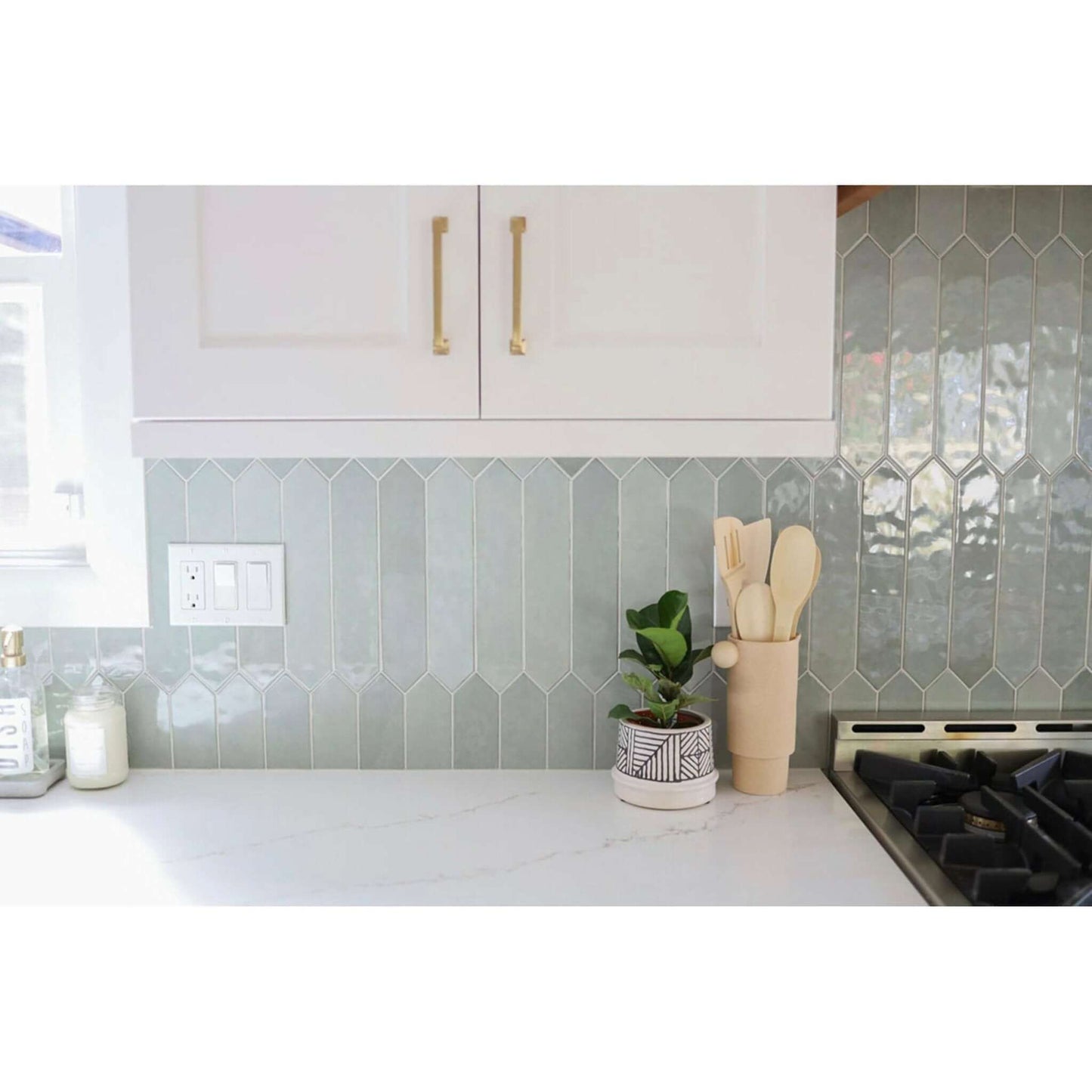 MSI Renzo Jade Picket 2.5X13 Glossy - Hey Tiles