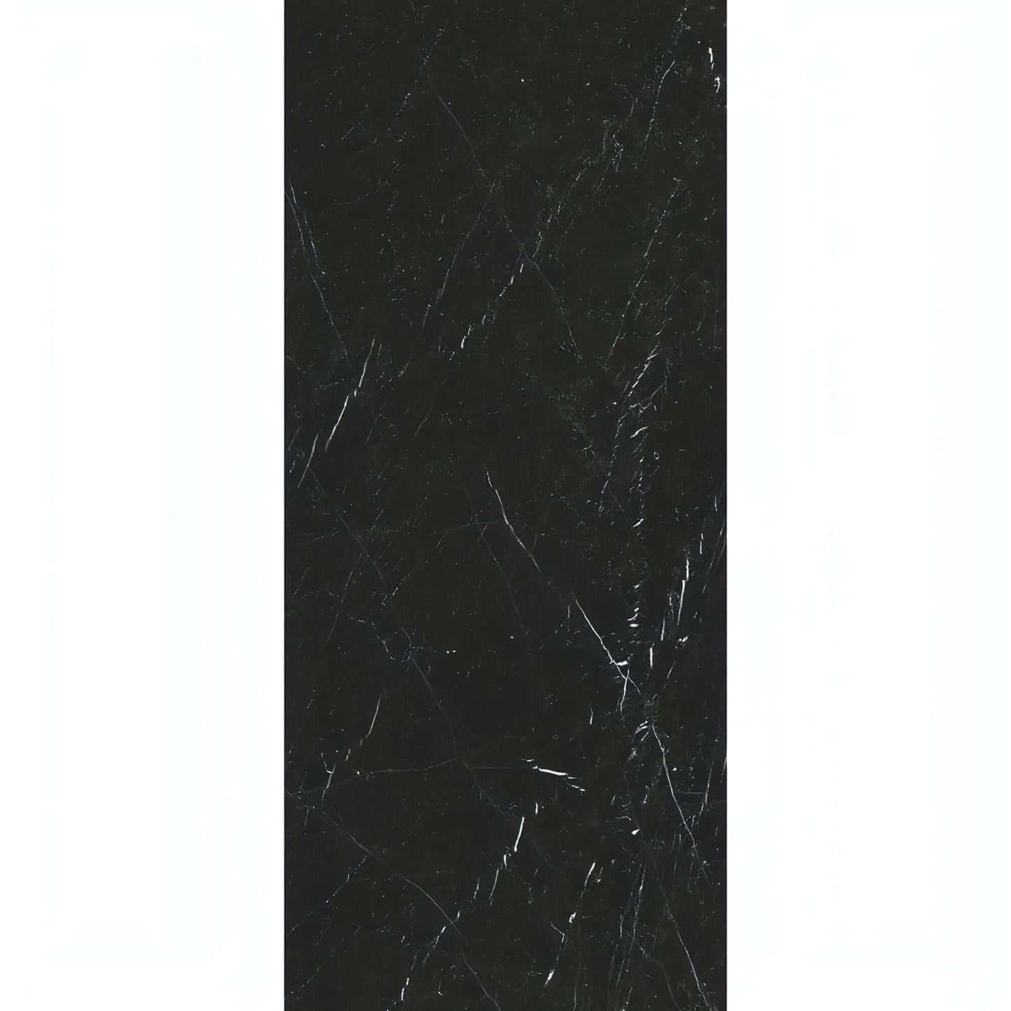 Nero Marquina Marble 12" X 24" Tile, 3/8 - Hey Tiles