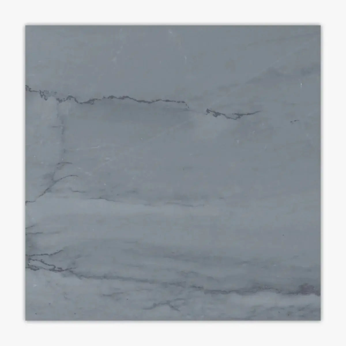 12x12 Bardiglio Imperiale Premium Italian Gray Marble Tile, 3/8 - Hey Tiles