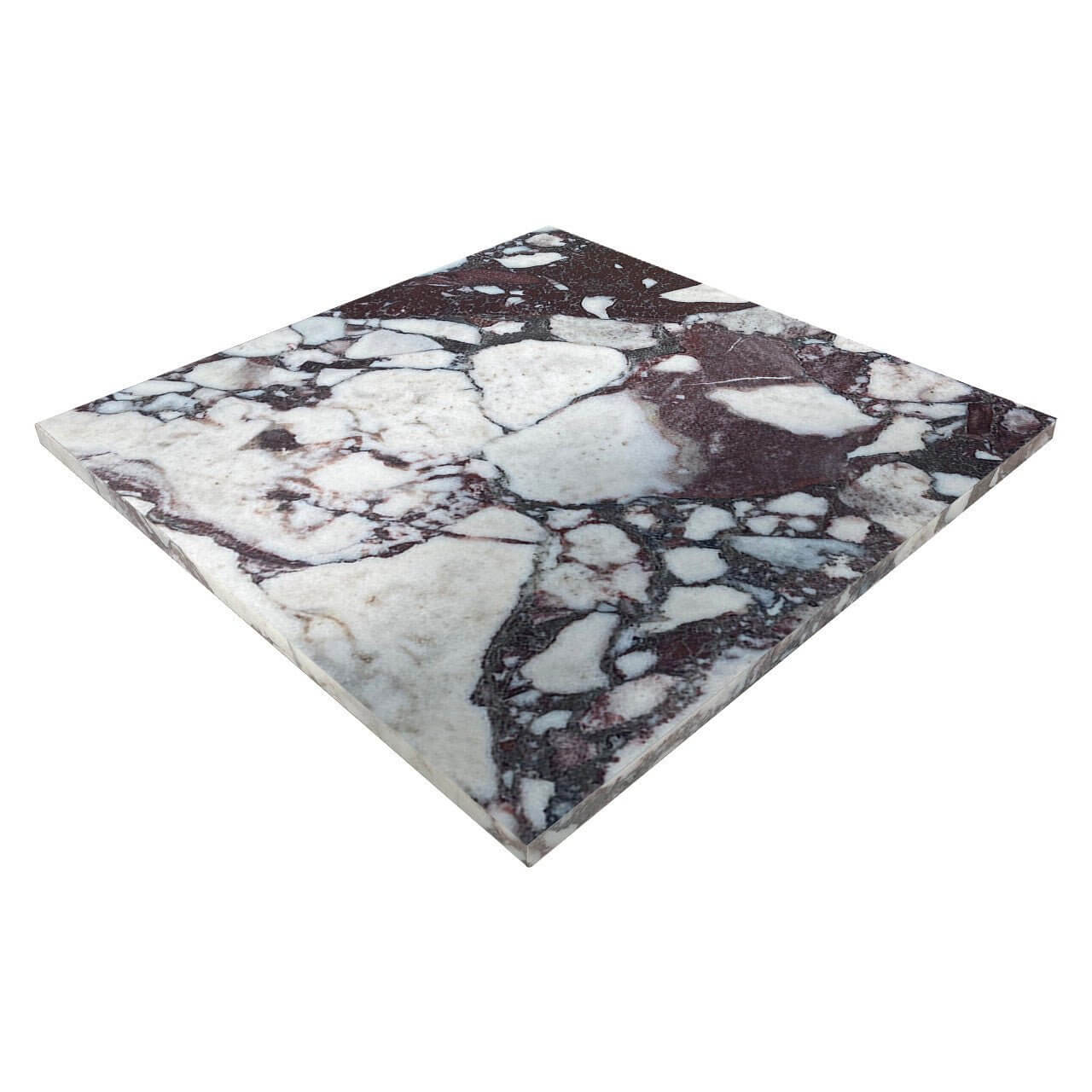 12x12 Calacatta Viola Marble Tile - Hey Tiles