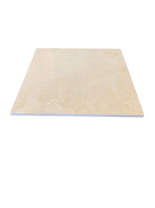 12x12 Crema Marfil Marble Tile from Spain - Hey Tiles