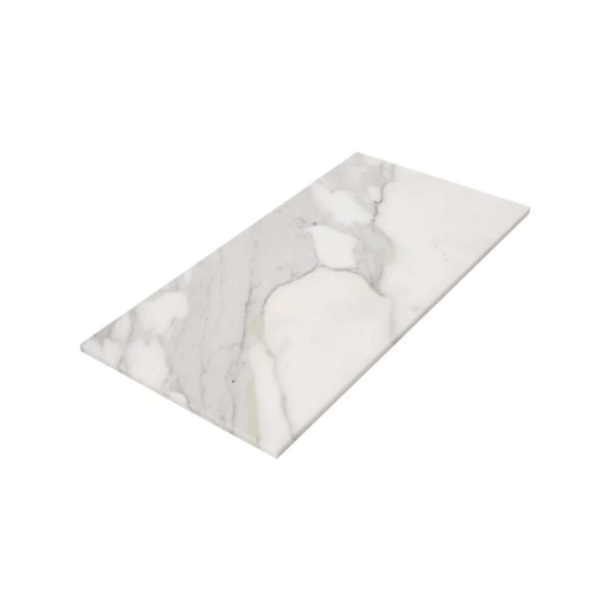 12x24 Calacatta Gold Italian Marble Tile - Hey Tiles