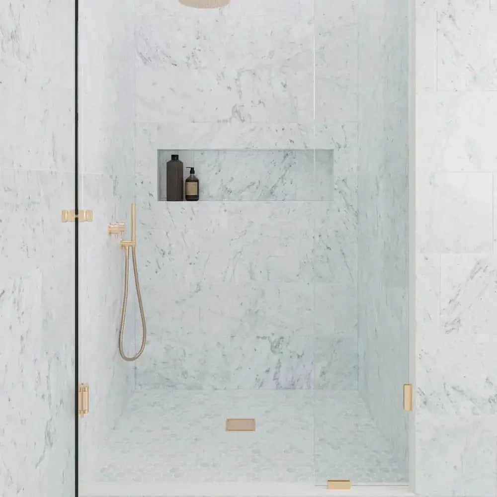 12x24 Carrara White , Italian Marble - Hey Tiles