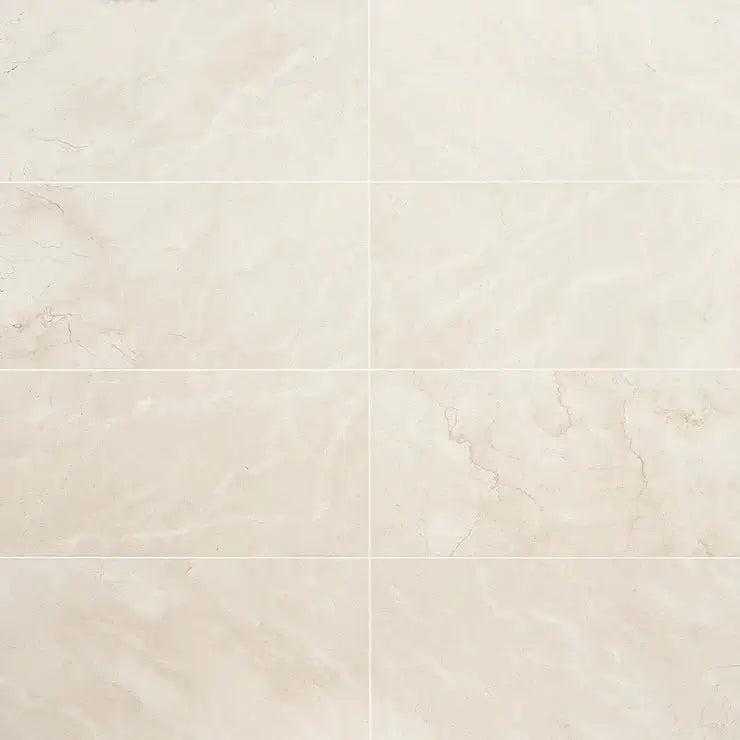 12x24 Crema Marfil Premium Marble Tile from Spain - Hey Tiles