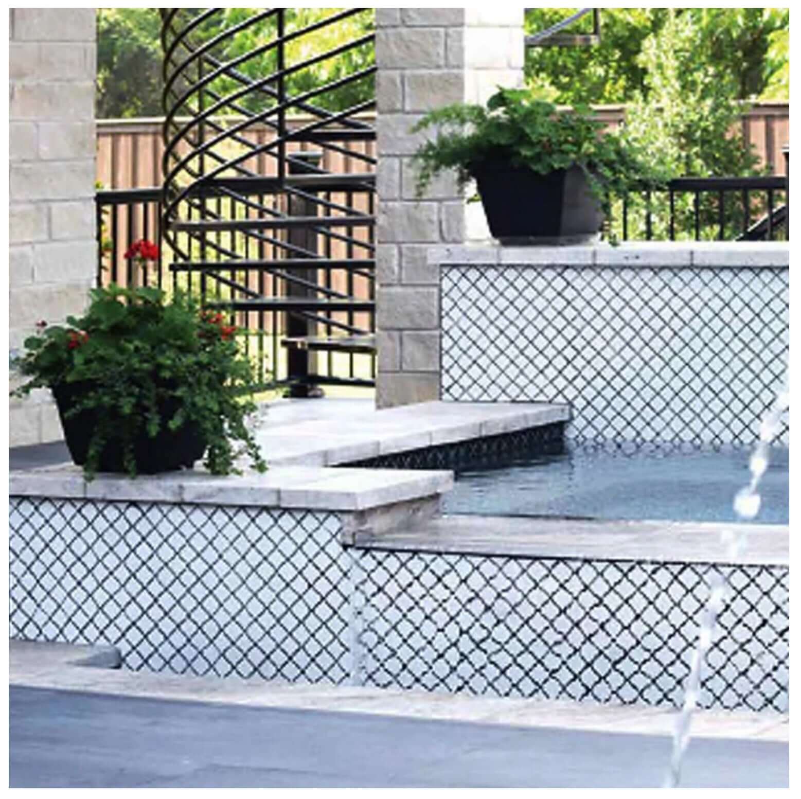 2" x 2" - Fujiwa Matte White Lantern Porcelain Tile - Hey Tiles