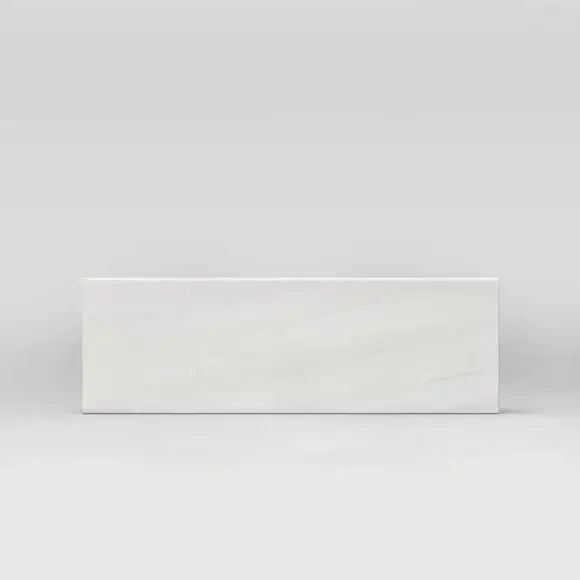 3x12 Oriental White Marble Tile - Hey Tiles
