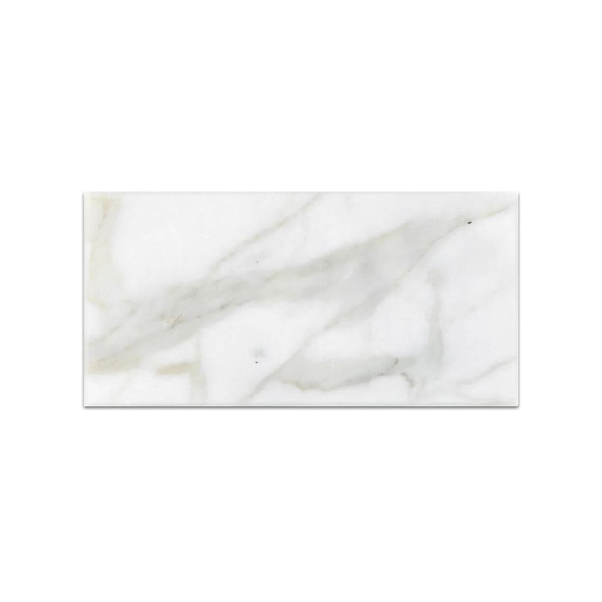 3X6 Calacatta Gold Italian Marble Tile Polished / Honed - Hey Tiles