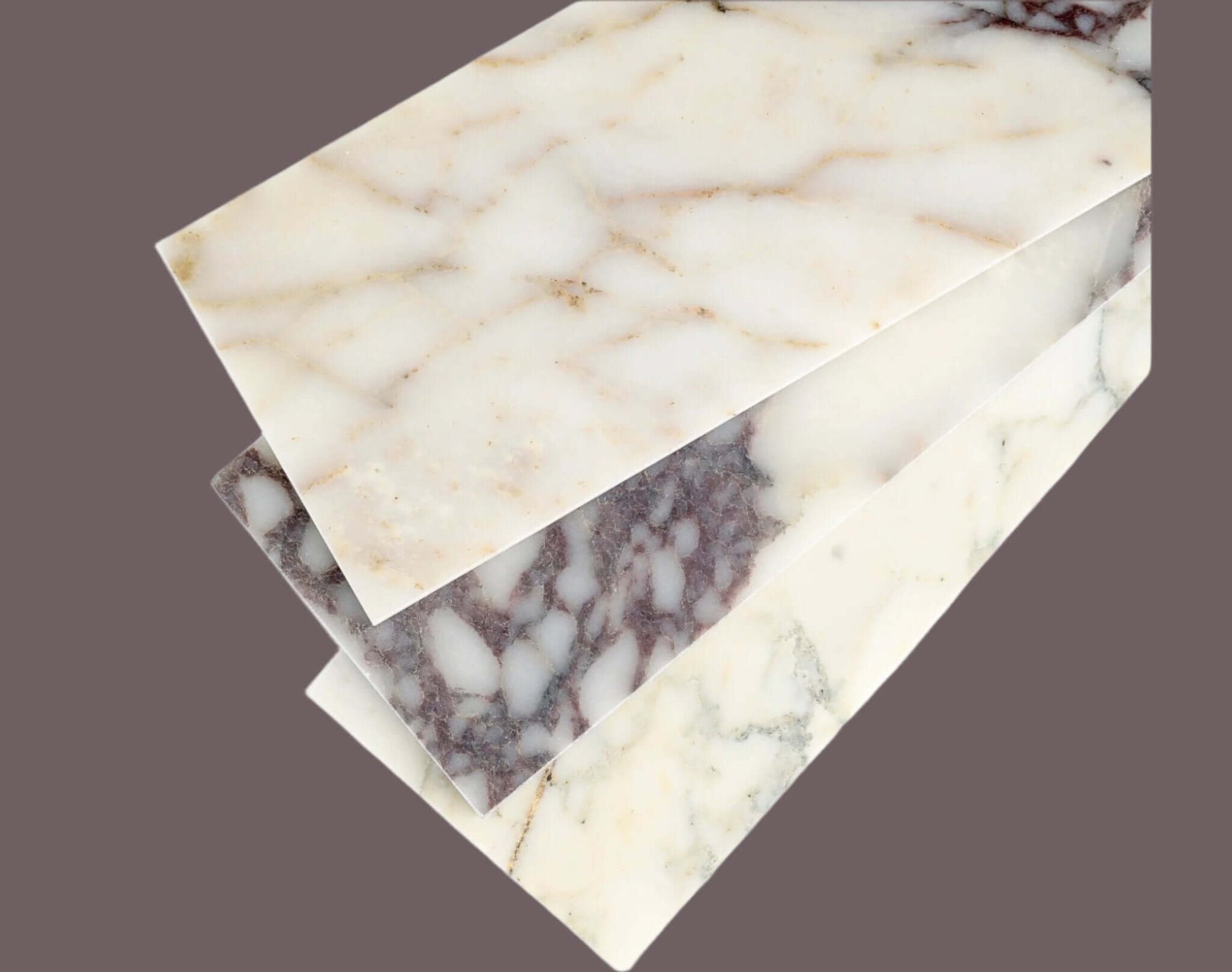 4x12 Calaacatta Viola Marble Tile - Hey Tiles