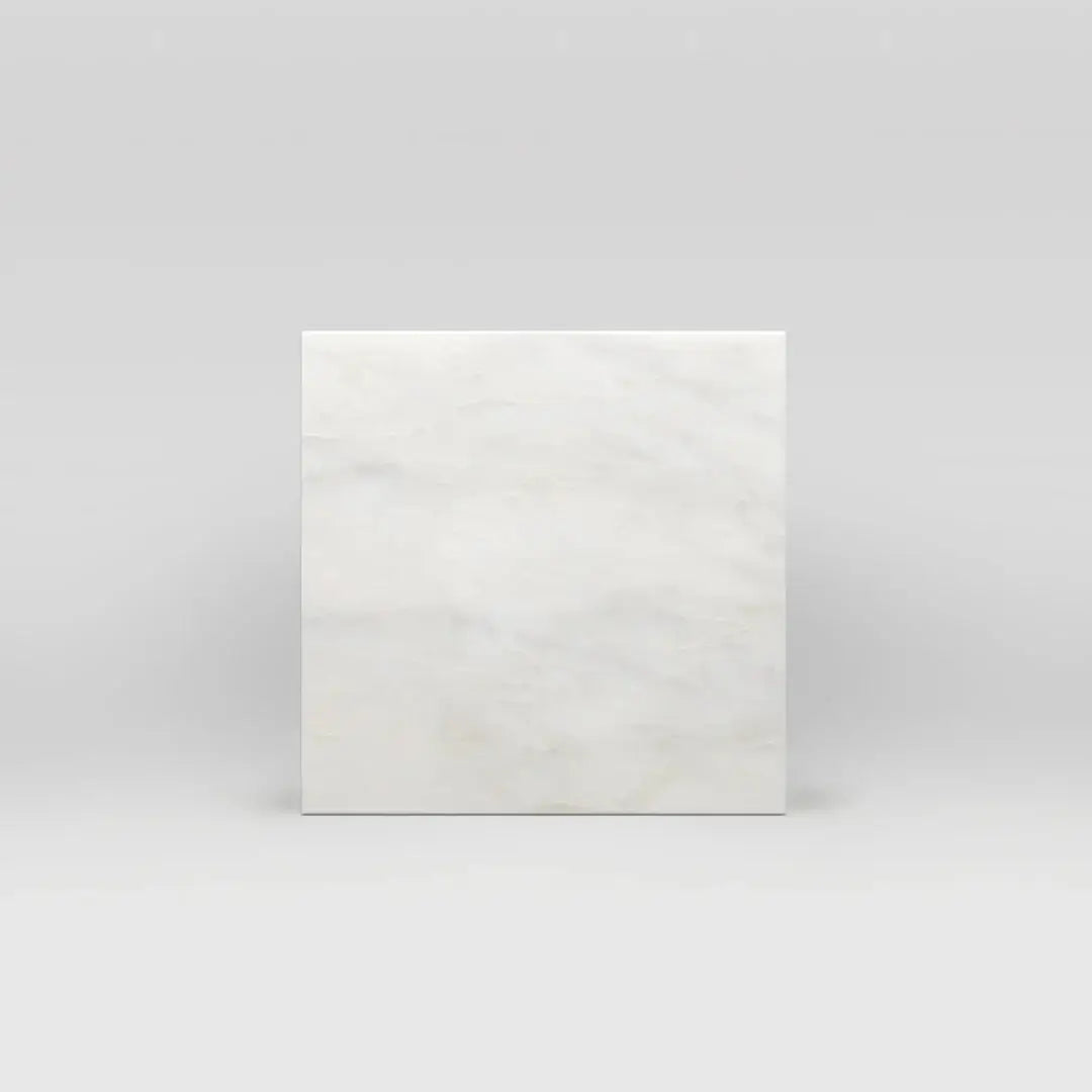 6x6 Oriental White ( Asian Statuary) Marble Tile - Hey Tiles