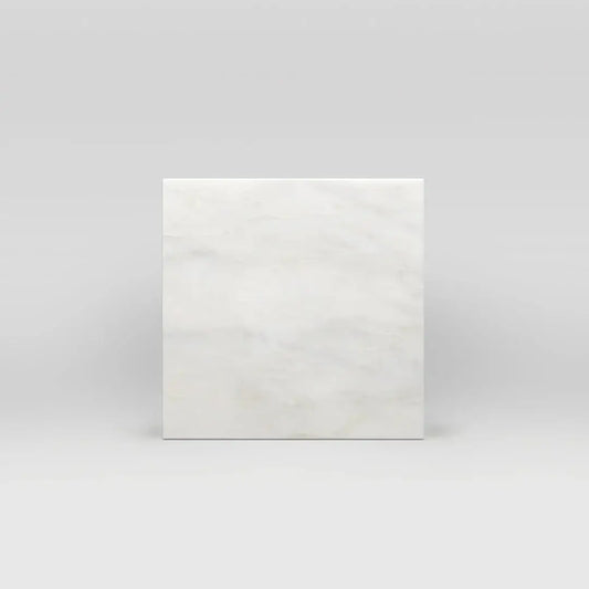 6x6 Oriental White ( Asian Statuary) Marble Tile - Hey Tiles