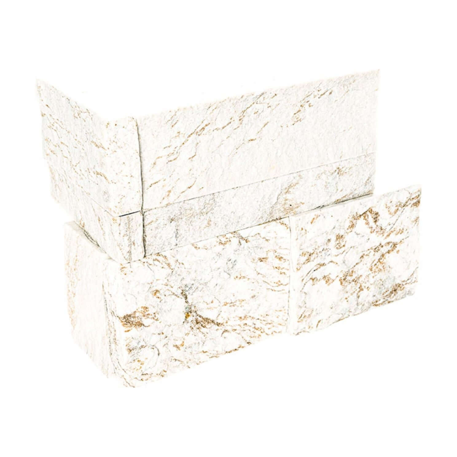 9x12x6 XL Royal White Corner L Panel - Hey Tiles