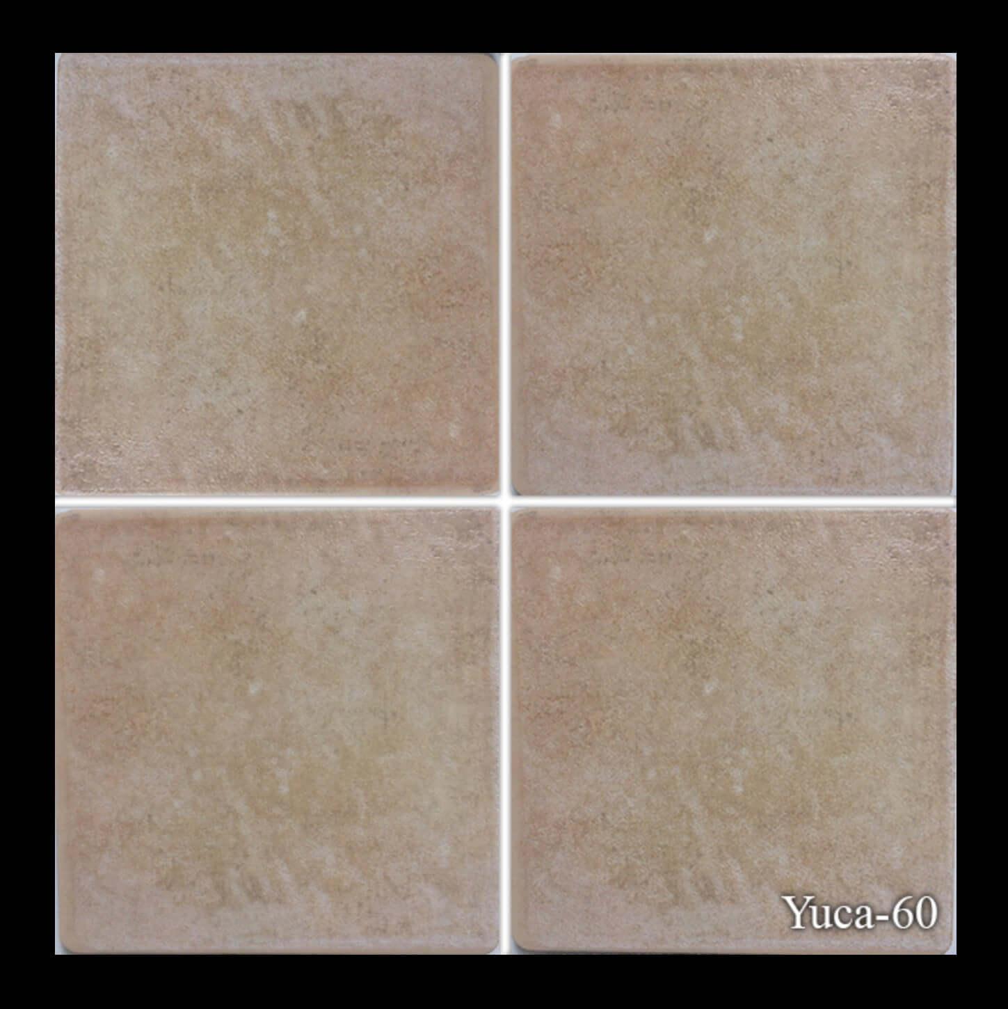 Fujiwa Yucca Series 6x6 Tan pool tile showcasing warm beige tones and durable finish.