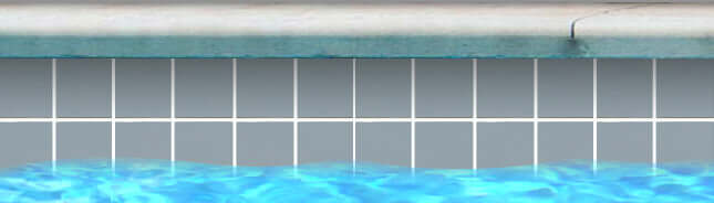 Gray pool-rated mosaic tile from Fujiwa Tile VIP 3x3 Series, perfect for modern swimming pool designs.