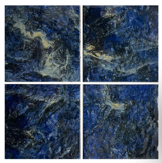 Java Series Forest Blue 6x6 porcelain pool tiles, ideal for creating serene aquatic spaces.