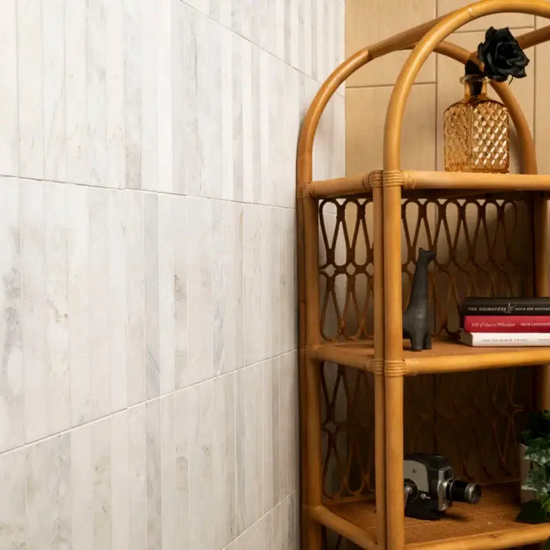 Arabescato Venato White 2X12 Stack Pattern Honed
