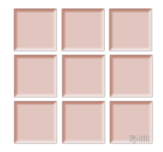 4x4 Fuji Rose Glazed Porcelain Tile