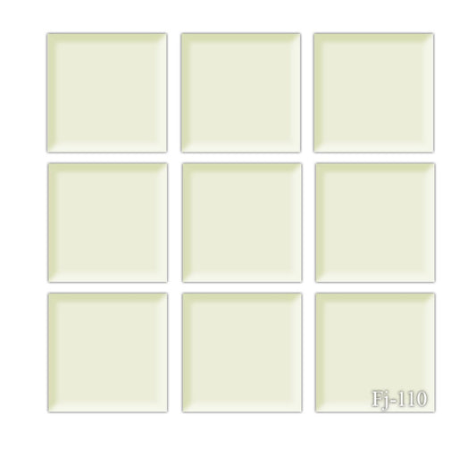 4x4 Fuji Green Glazed Porcelain Tile