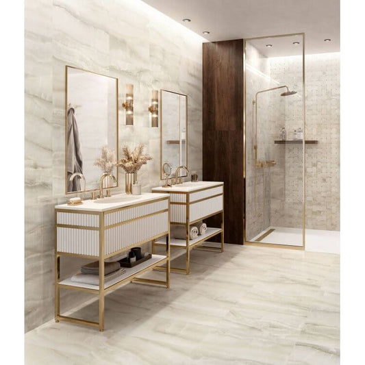 Akoya Ivory Matte 12 x 24 SANT'AGOSTINO - Hey Tiles