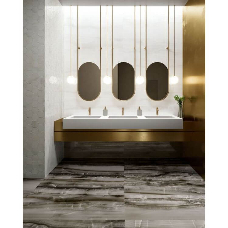 Akoya Ocean Matte 12 x 24 SANT'AGOSTINO - Hey Tiles