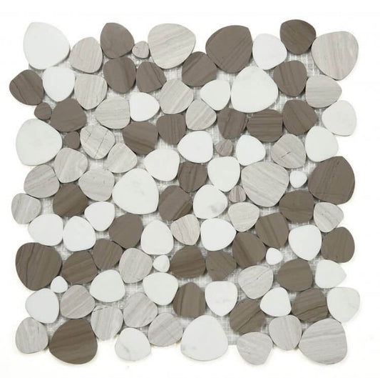 Aphrodite Smoke 12 x 12 - Hey Tiles